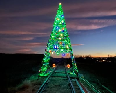 Christmas Railbike Ride in Erie
