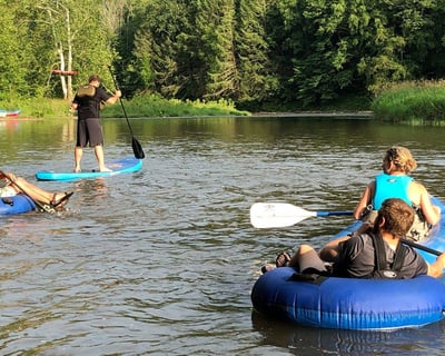 Take an 8-Mile Upper Pine Creek Shuttle From Wellsboro