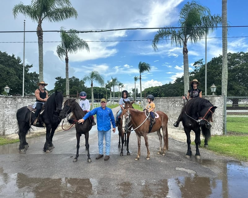 Beginner-Friendly Guided Horseback Trail Ride in Miami