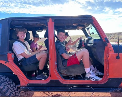 Guided Jeep Ride-Along Tour in Sand Hollow
