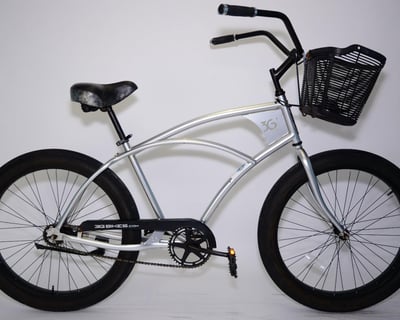 Siesta Key Bike Rental with Helmet & Basket