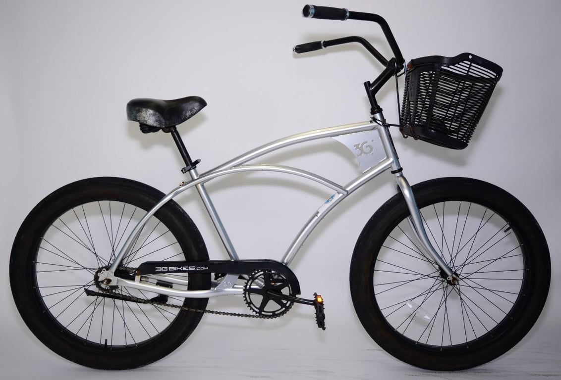 Siesta Key Bike Rental with Helmet & Basket