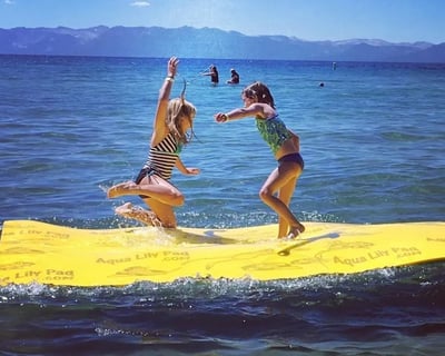 Float & Play on an Aqua Lily Pad in Annandale