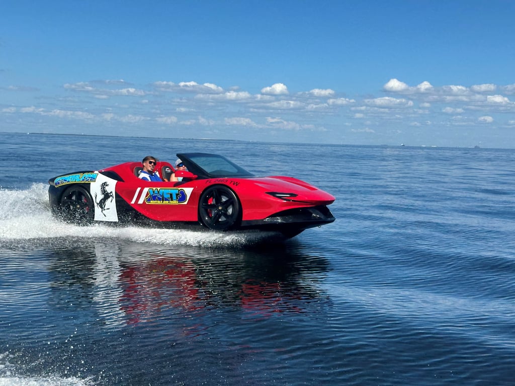 Jet Car Rental on Clearwater Beach
