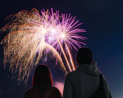 Watch Friday Fireworks From Honolulu