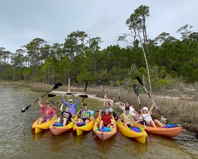 Gulf Shores Little Lagoon Tandem Kayak Rental