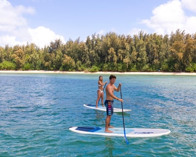 Kawela Bay SUP Tour with Sea Turtle Spotting