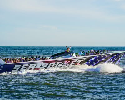 Sea Rocket Sunset and Harbor Cruise in Ocean City