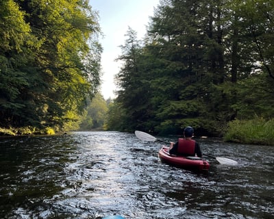 Clarion River Kayak Rental in Johnsonburg