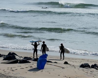 Group Surf Lesson in Deal