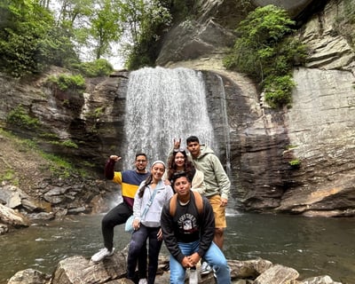 Blue Ridge Mountains Jeep Tour with Waterfall Hikes