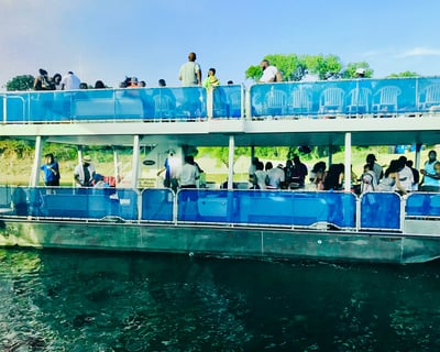 Cruise Lake Grapevine on a Double-Deck Party Boat