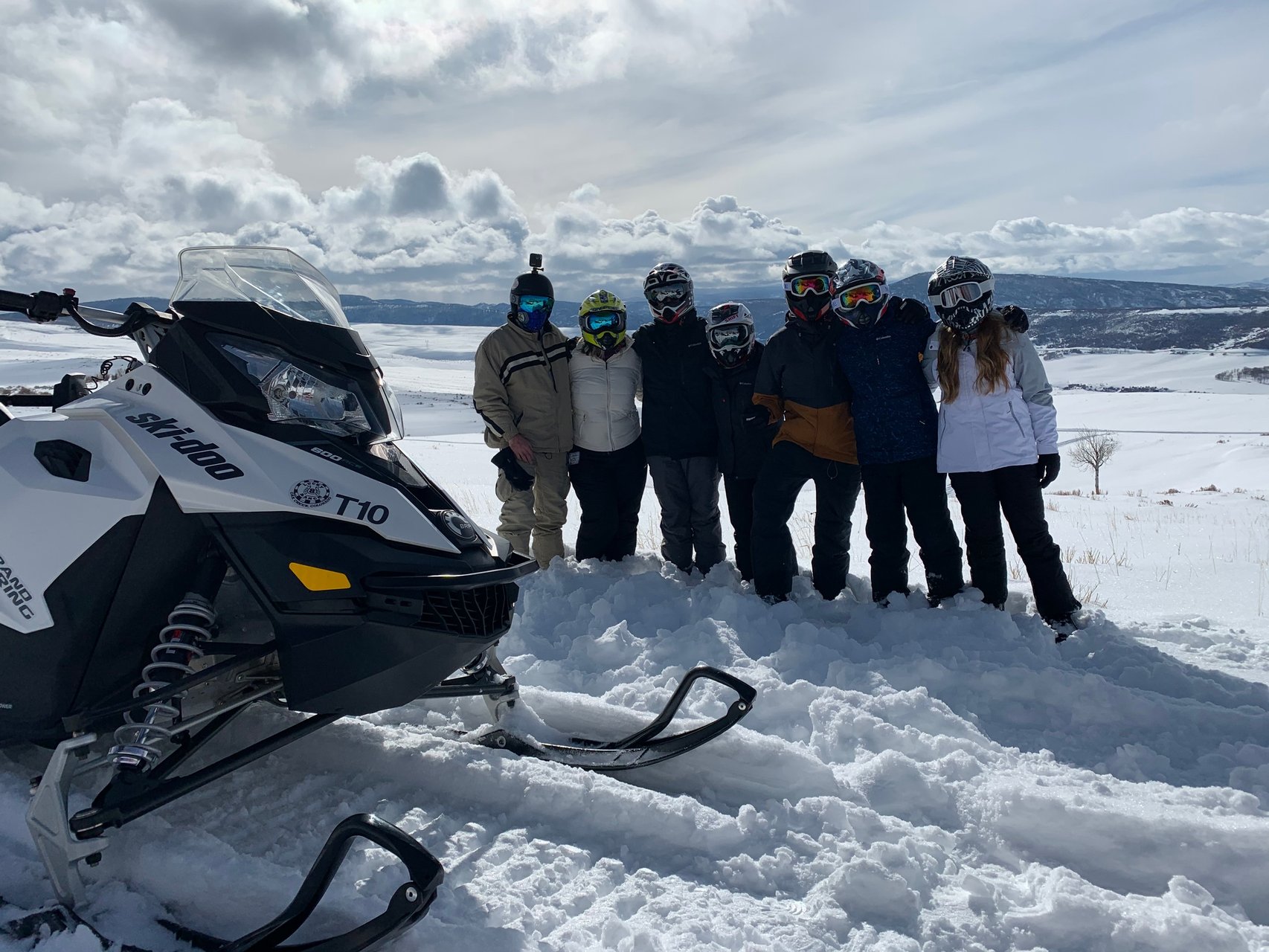 2-Hour Snowmobile Adventure with Bison Sightings
