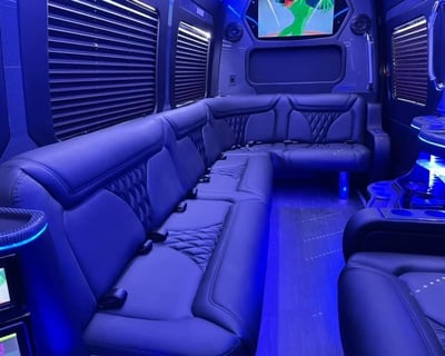 Sprinter Limo Bus Charter in Napa