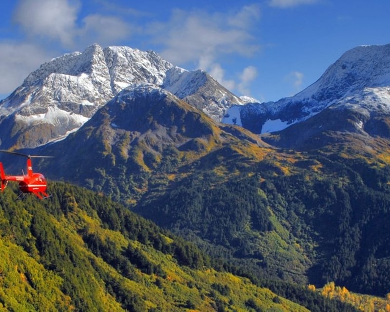 Private Glacier Helicopter Tour in Girdwood