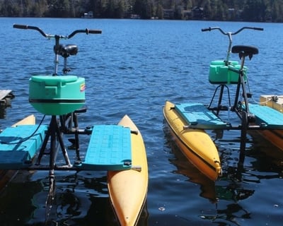 Hydro Bike Rental on Lake Gregory