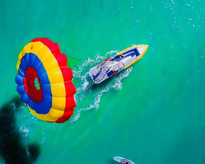 Soar 800ft Above Gulf & Spot Dolphins Below