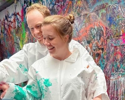 Acrylic Pour Date Night Class in Atlanta