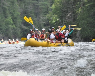 Full-Day Whitewater Rafting on Penobscot River