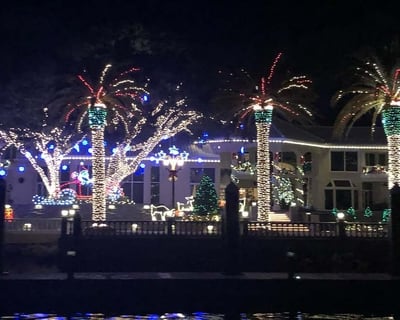 Holmes Beach Christmas Light Canal Cruise