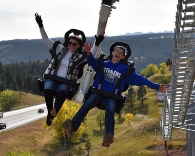 Buffalo Hunt Coaster Ride in Rapid City