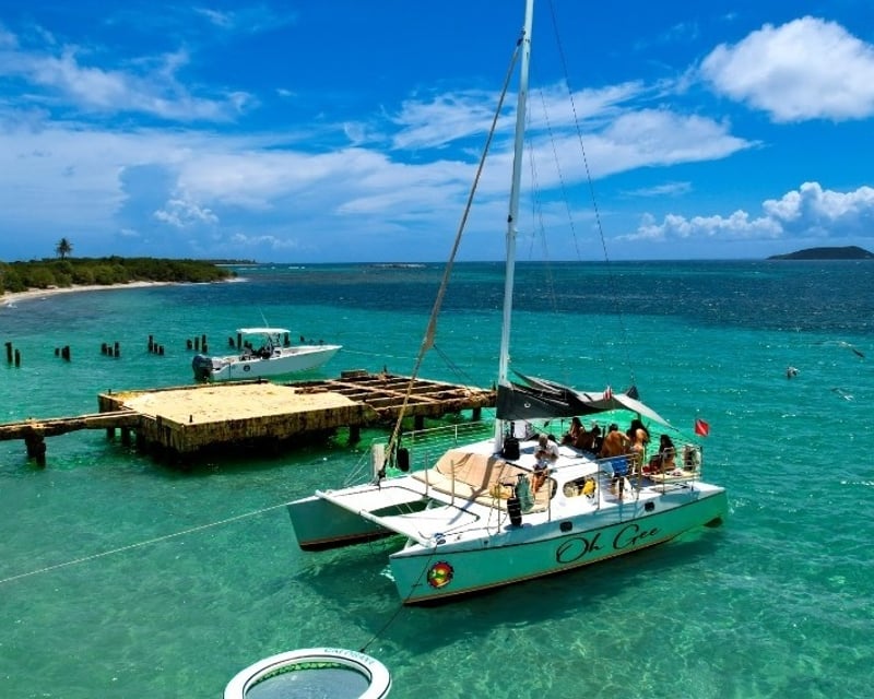 Catamaran Snorkeling & Beach Tour from Fajardo