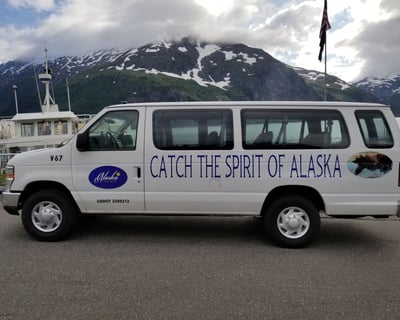 Anchorage to Seward 3-Hour Shared Van Transfer