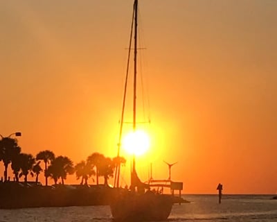 Sunset Pontoon Cruise in Venice