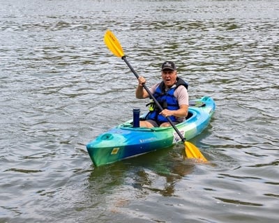 Kids Kayak Lesson in Lackawanna State Park