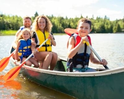 3-Person Canoe Rental on Jordan Lake