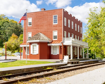 Fall Foliage Steam Train Ride in New Freedom