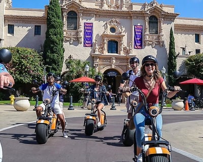 San Diego GPS-Guided Scooter Rental