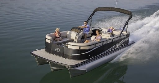 24' Tritoon Boat Rental for 12 in Navarre FL