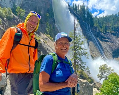 Guided Vernal & Nevada Falls Hike in Yosemite