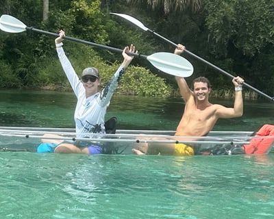 Clear Kayak Snorkel Tour in Rainbow Springs