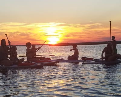 Sunset Paddleboard Experience on Great Barnegat Bay