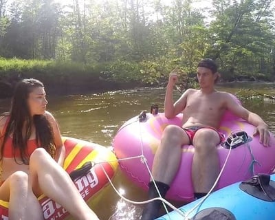 10-Mile River Float in Omer