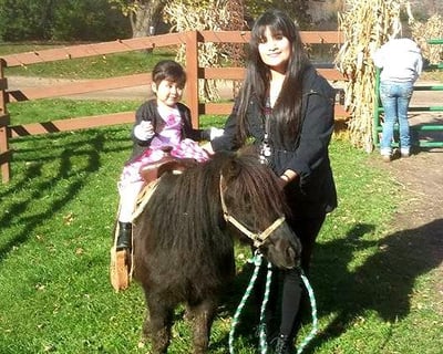 No-Rush Pony Ride with Gentle Lead Guide