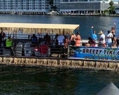 Tiki Boat Charter in Fort Lauderdale