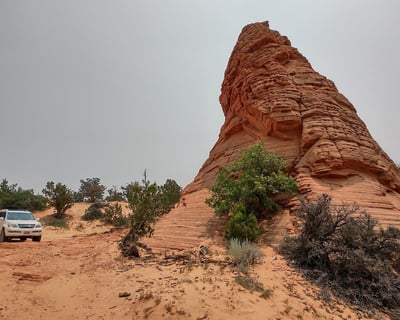 Explore East Zion on a 4-Hour Private 4WD Tour