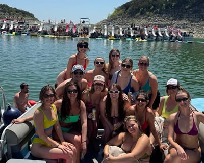 Charter A 19-Passenger Pontoon On Lake Travis