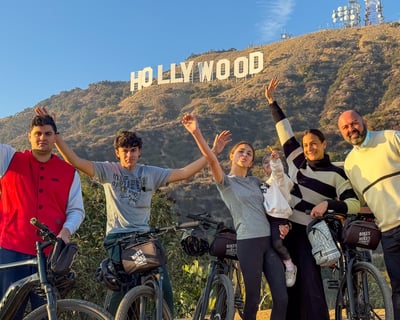 Hollywood Sign Guided EBike Tour with Local