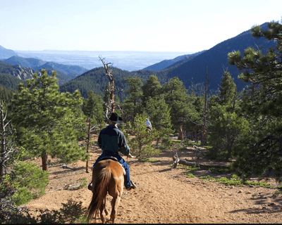 Two-Hour Mountain Horseback Ride Near Colorado Springs