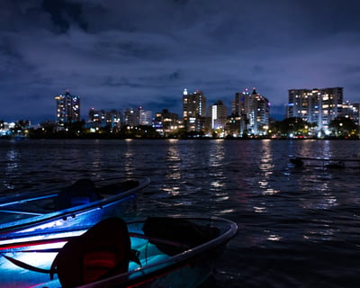 Moonlight Guided Kayak Tour of Condado Lagoon