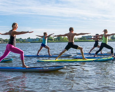 75-Minute SUP Yoga Class at Chatfield Reservoir