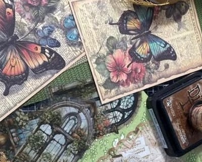 Creative Junk Journaling Workshop at Delaware Beaches
