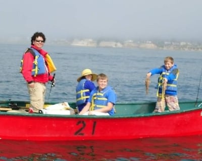 Motorized Skiff Rental in Monterey Bay