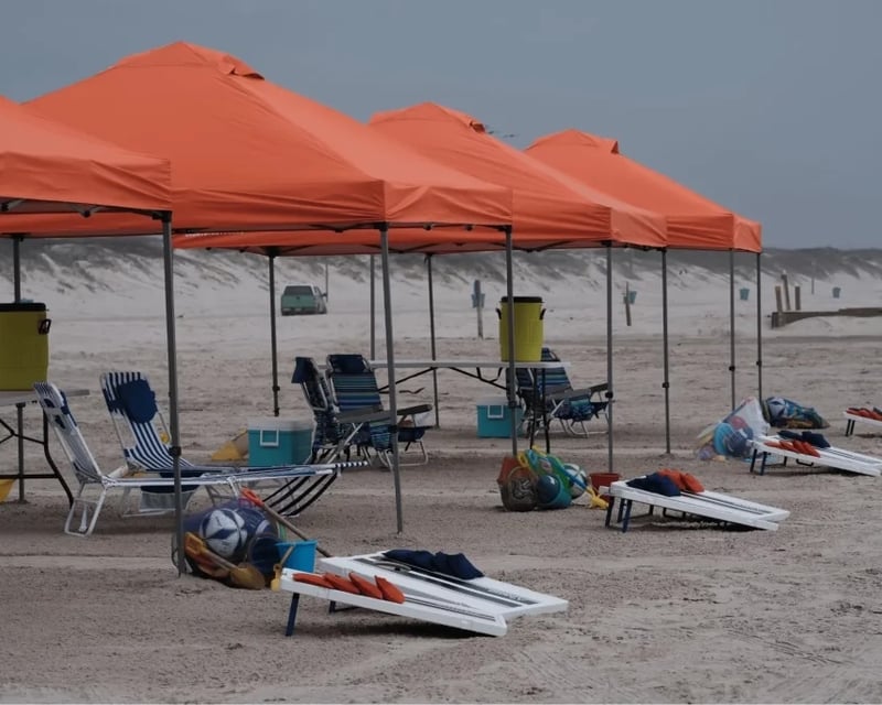 Beach Canopy, Chair & Game Rentals in Corpus Christi