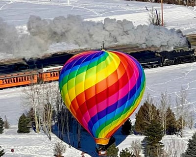 Sunrise Hot Air Balloon Flight Over Durango