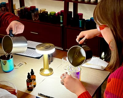 Speakeasy Candle Making Class in Brooklyn